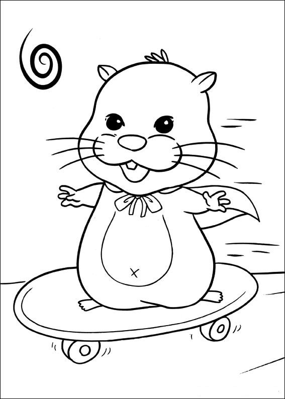 Kids-n-fun.com | Coloring page Zhu Zhu Pets Zhu Zhu Pets